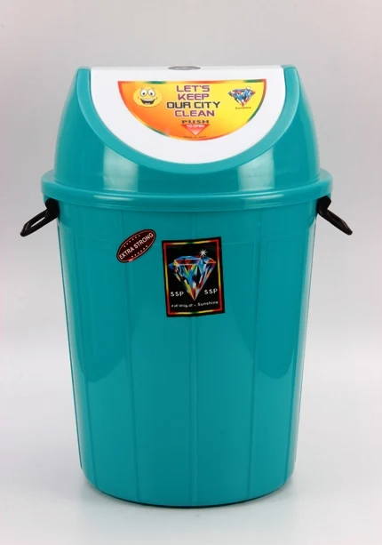 
Good Quality Round Plastic waste bin made of 100% virgin food grade plastic for home / hospital usage 