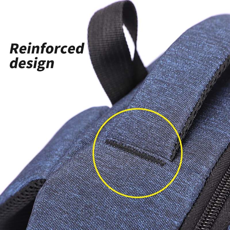 Omaska Custom Logo Oxford Fabric Mochila School Bag Men High Capacity Waterproof Laptop Travel Backpacks