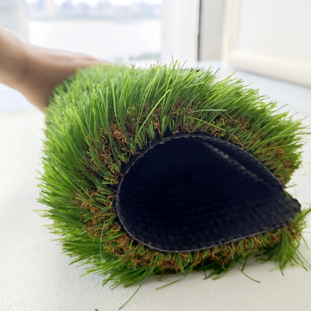 Natural-Looking Artificial Grass High-Density 18900 Synthetic Lawn Home Garden Backyard Soccer Sports 40mm Plastic Landscaping