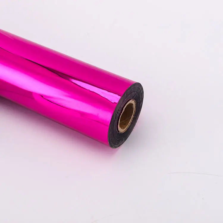 Custom aluminium film roll blue laminated film pet film laminated with metal foil