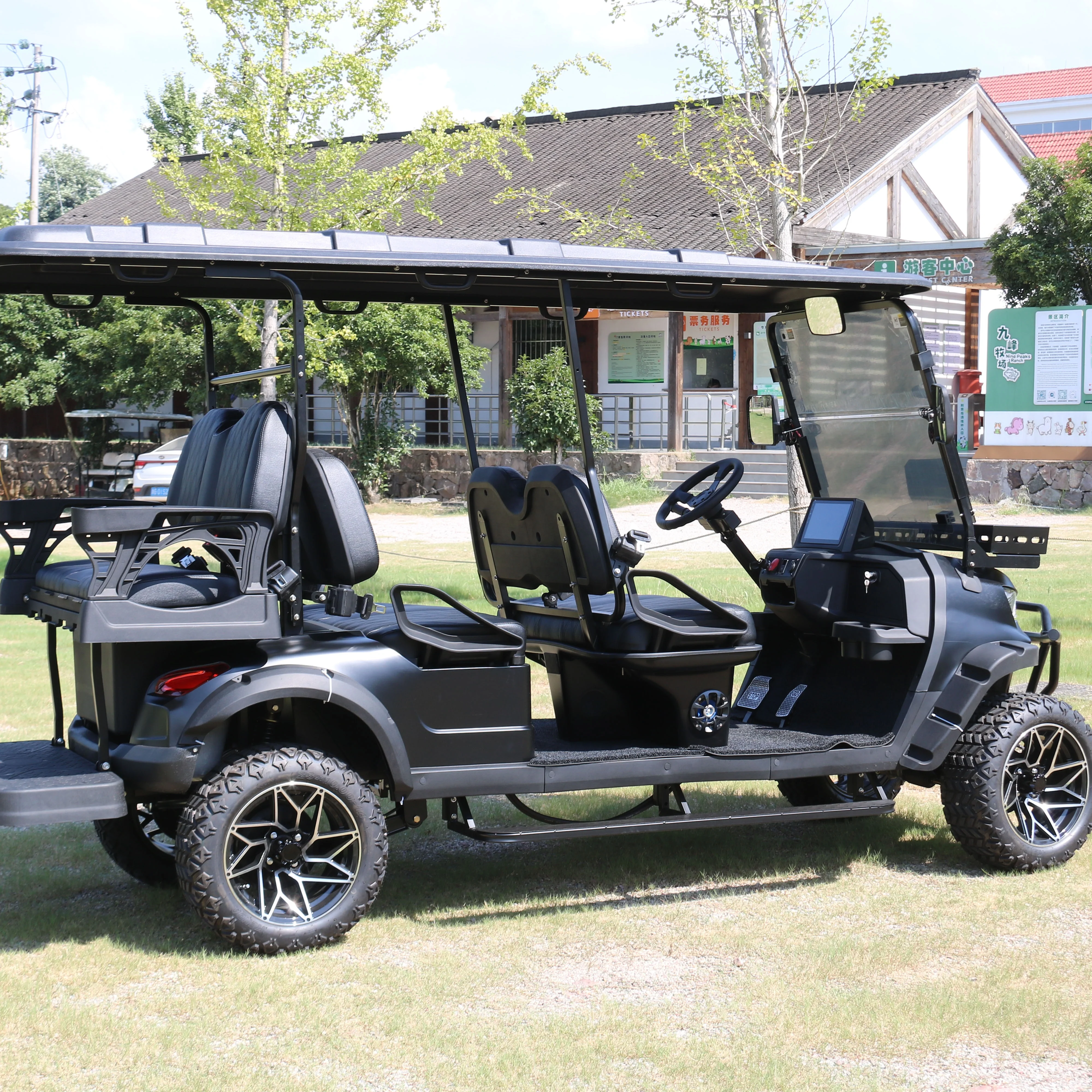 Hot Sale 48v Golf Cart Motors Durable Ebike Golf Cart Off-road Golf Cart 6 Seater Electric Lithium