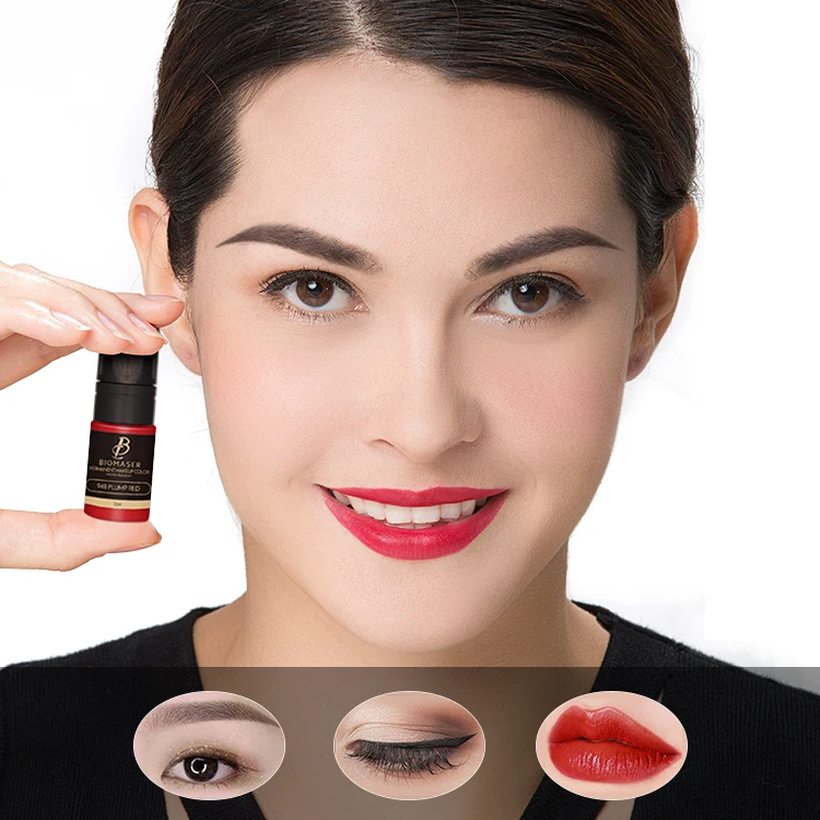 Biomaser Recruit Agent In Chile Cold Color eyebrow cosmetic eyebrow tattoo pigment organic microblading pigment permanent makeup
