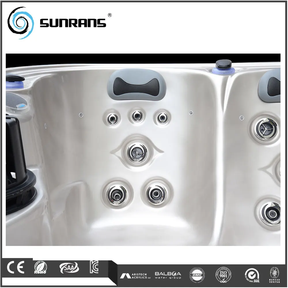 Sunrans new design bathtub whirlpool outdoor spa with Balboa control system