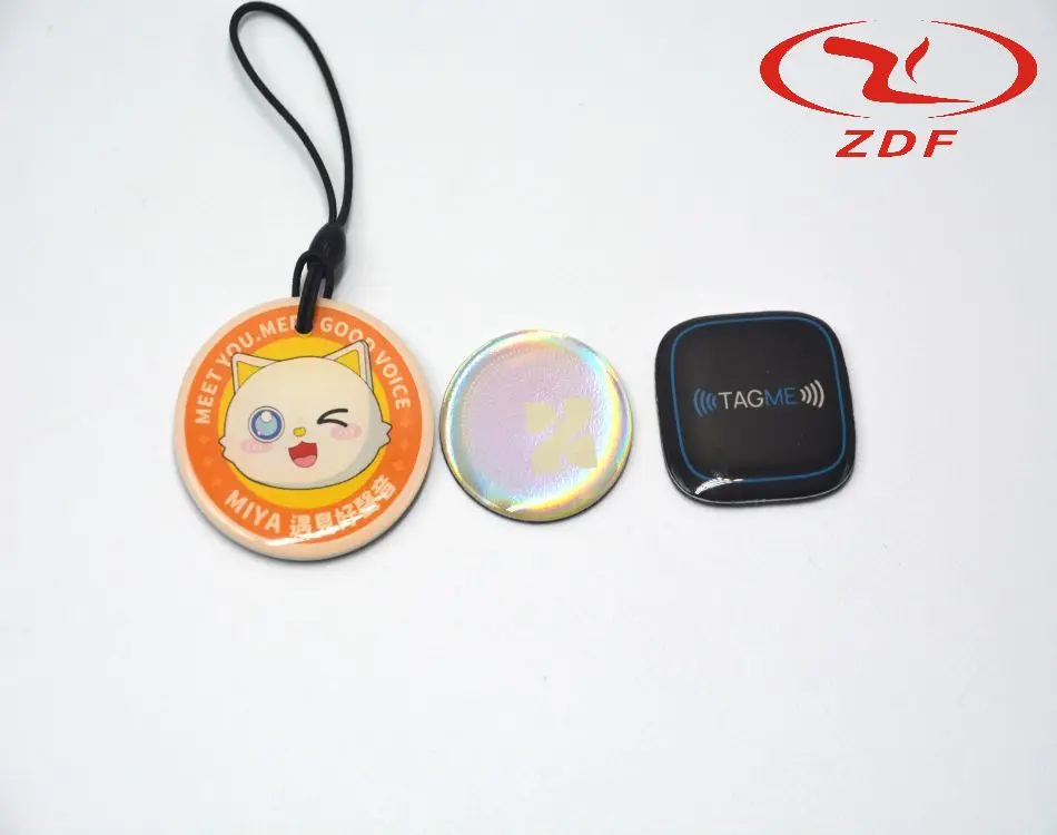 OEM Factory Best Plastic Printing Product High Quality Epoxy Resin Card Keychain Label