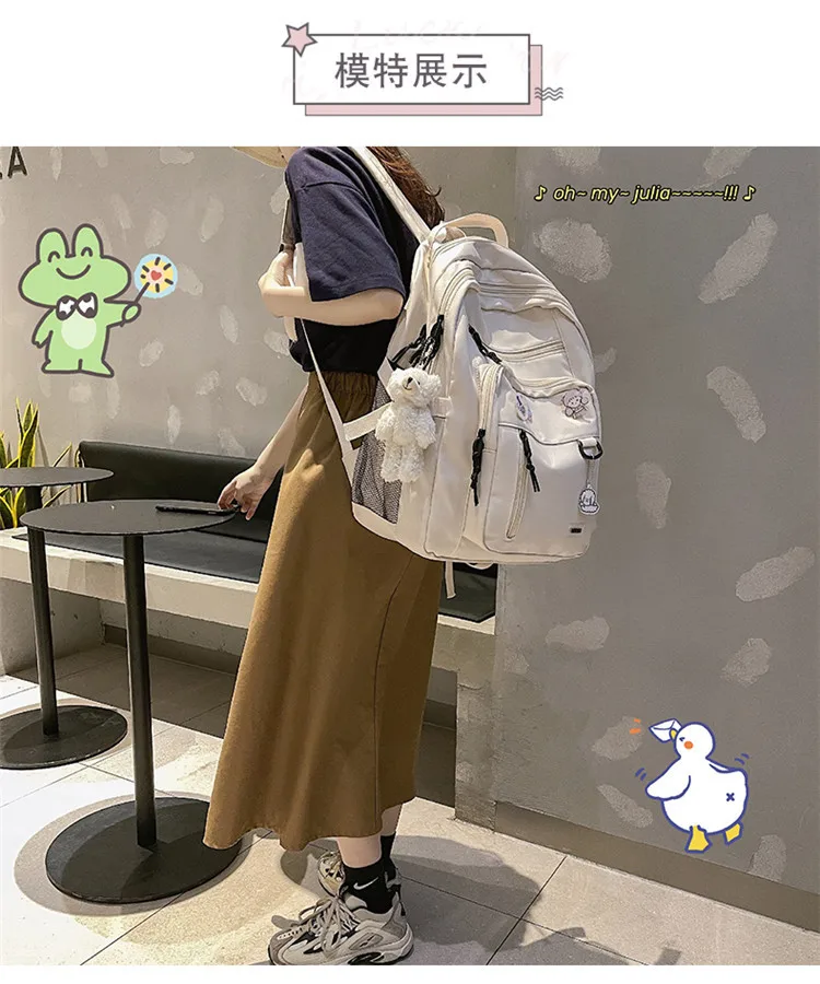 Wholesale Fashion Design Backpacks High Quality School Backpack Big Size Schoolbags Laptop Backpack For Girls