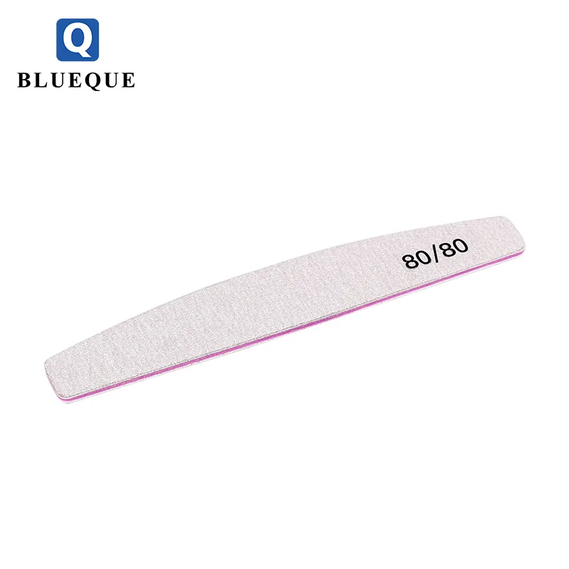 Professional Nail Files Double Sided Emery Board(100/180 Grit) Nail Styling Tools for Home and Salon Use