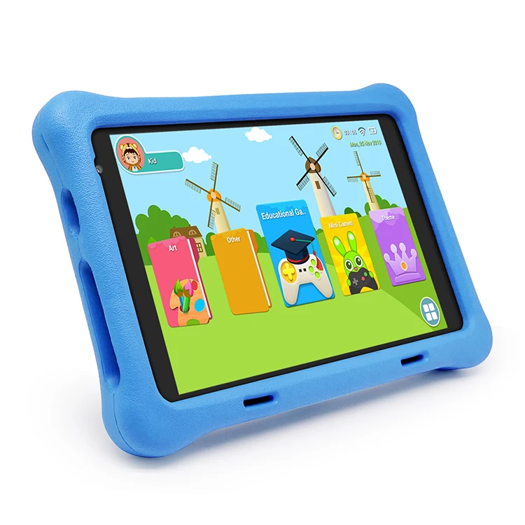 Best Chrismate gift  2021 Amazon hot sell 8 inch cheap tablets pc android for kids pc table children android student kids tablet