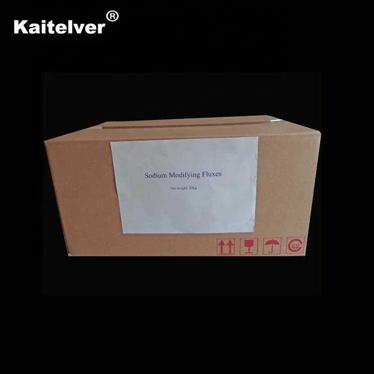 Triplex/quadruplex modifying flux/agent and  sodium modifier for silicon aluminium alloy