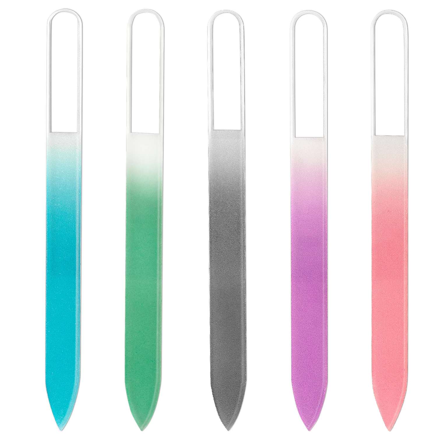 Factory Directly Supply Glass Nail File Double Side Nails Manicure Glass Nail