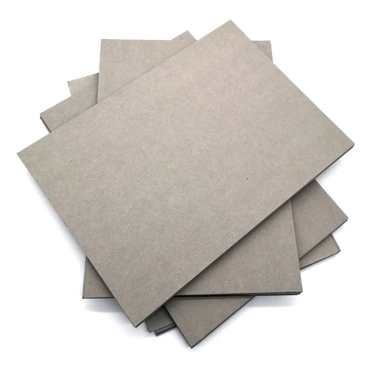 Recycled Gray Paper Cardboard
