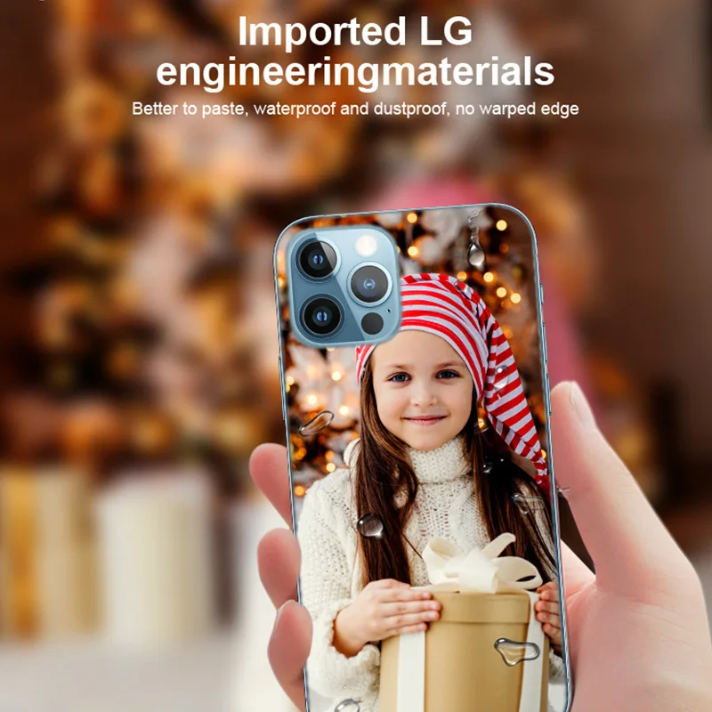 Customized your inkjet photo and pattern mobile back skin films 120x190 white glossy sticker printable paper a4 a5 size