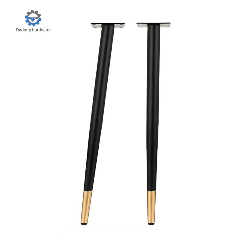 2024 East South Asia Hot Selling Black/White/Black Gold/White Gold Iron Furniture Leg