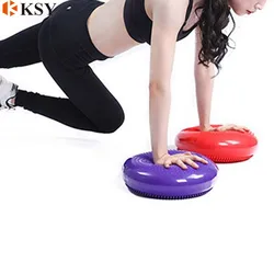 Home Yoga exercise Inflatable Massage mat Balance Disc Air Seat Cushion