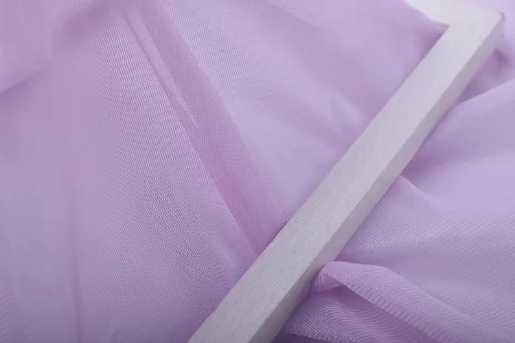 Featured Supplier New Arrival Nice Price Solid Pure Color Lightweight Tulle Mesh Wedding Dress Fabric