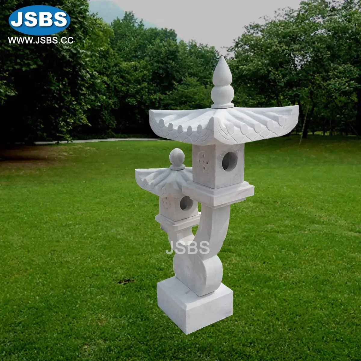 Retro Decorative Japanese Carved Granite Garden Lanterns Stone pagoda