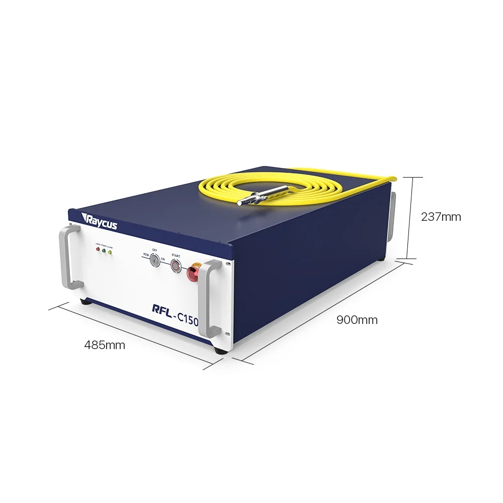Raycus Single Module CW Fiber Laser Source of RFL-C1500H Laser Power Generator Supply Suitable Welding