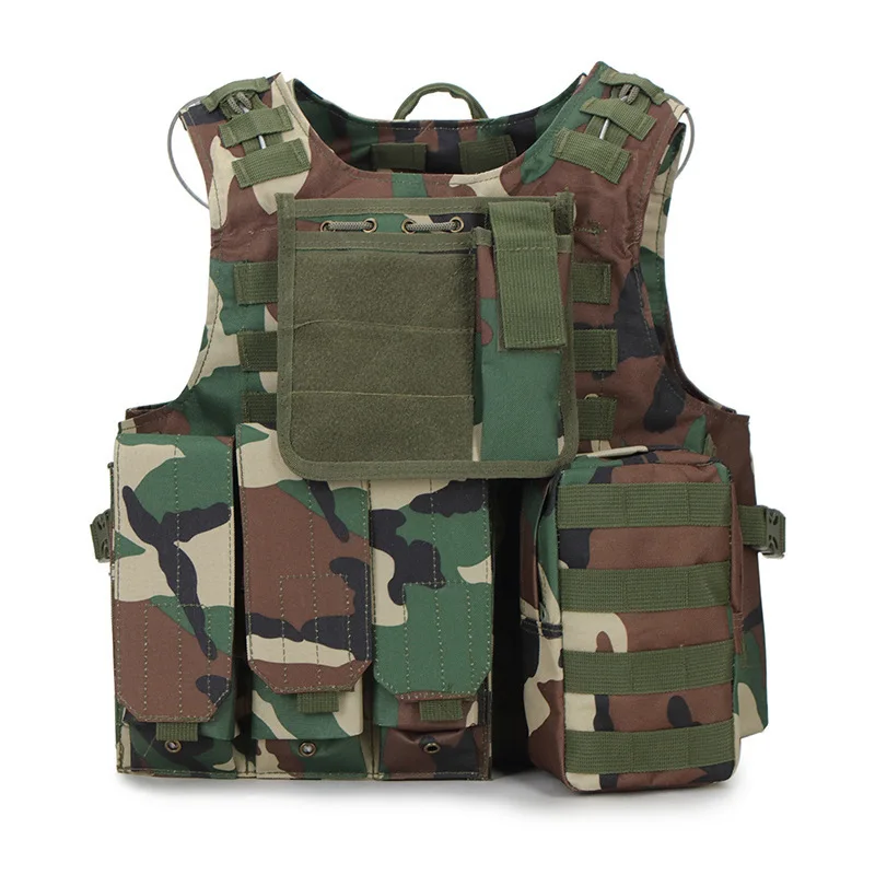 Wholesale  Outdoor Quick Release Military Equipment Tactical Military Vest Airsoft Vest for Men
