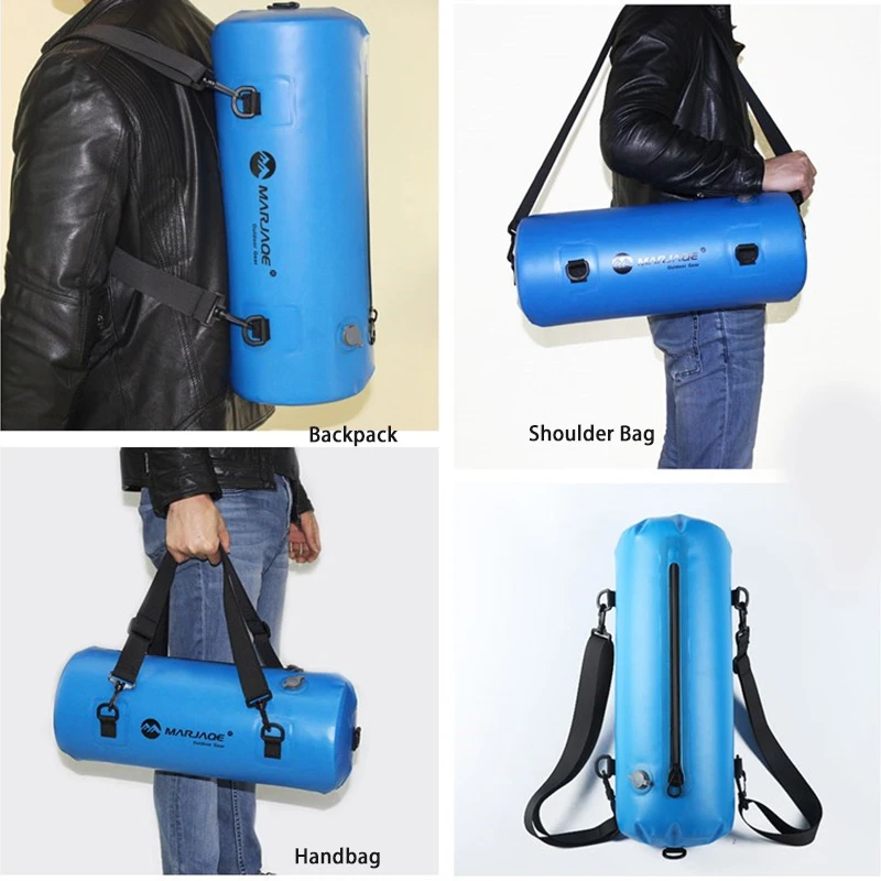 20L waterproof outdoor diving buoyancy floating boating rafting backpack beach swimming storage bag