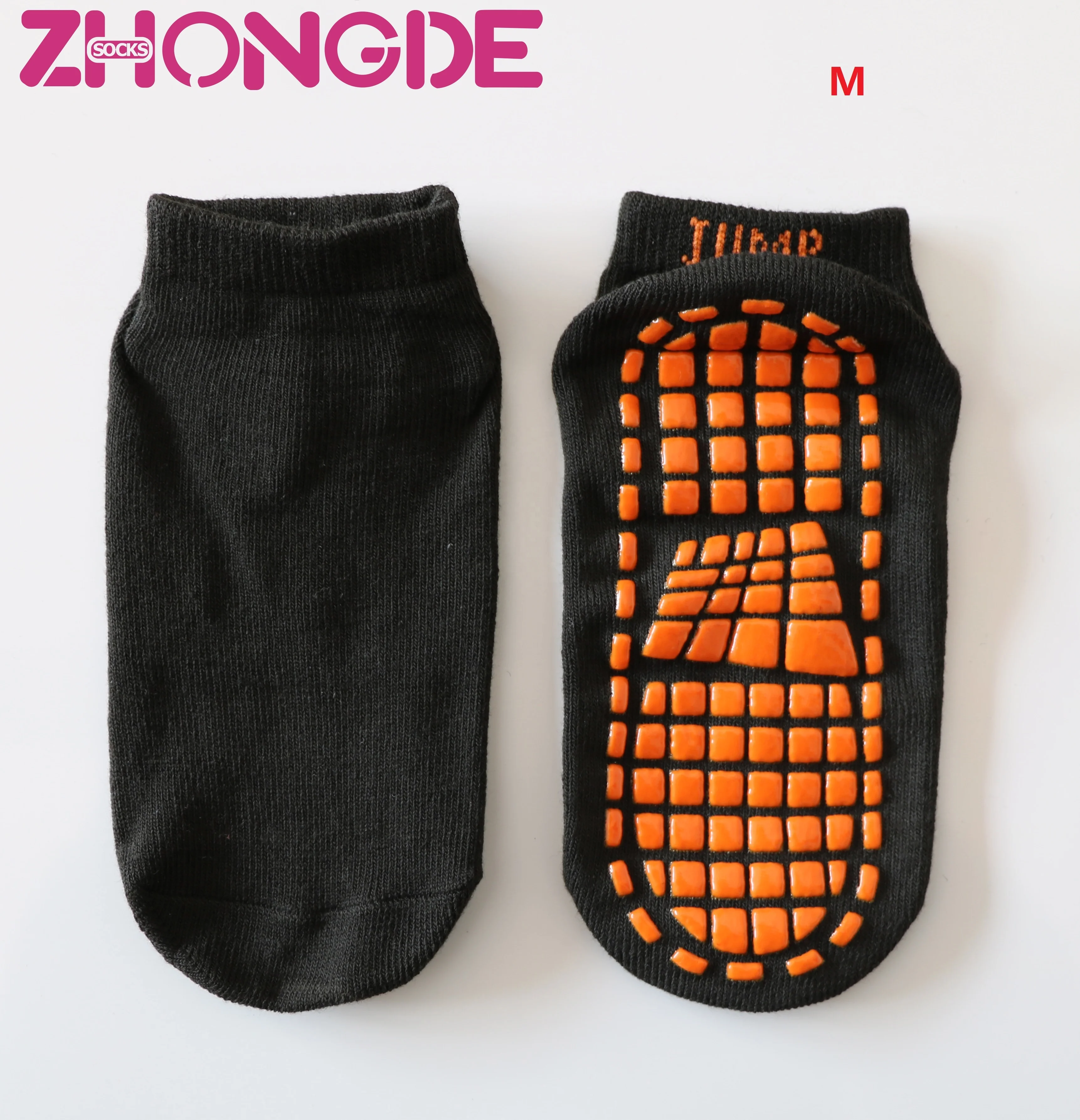 ZD001 Оптовая Премиум сережки из высококачественного гипоаллергенного сплава хлопка с нескользящей подошвой; Батут jump носки