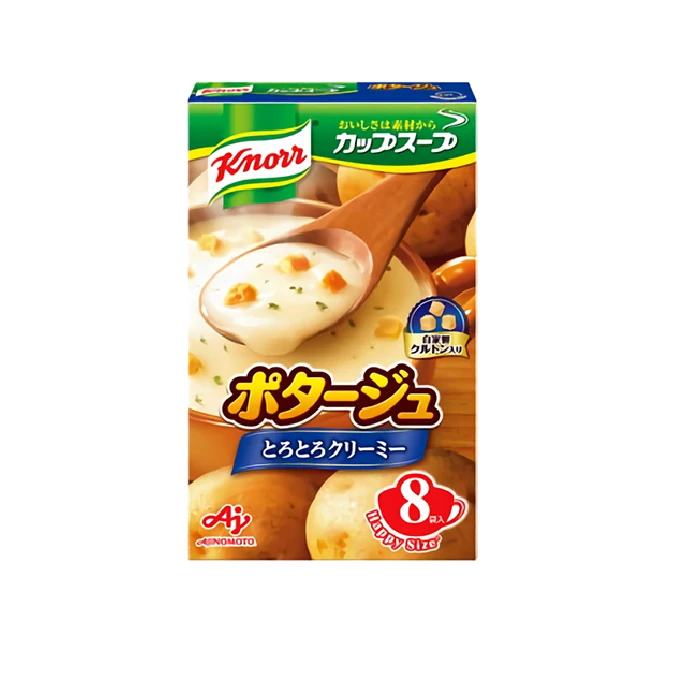 Japanese carrots  onions instant potage cup soup   knorr soup bisque