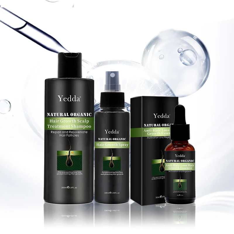 Ginseng Extract Anti-hair Loss Hair Regrowth Spray Private Label Plant Extract Shampoo