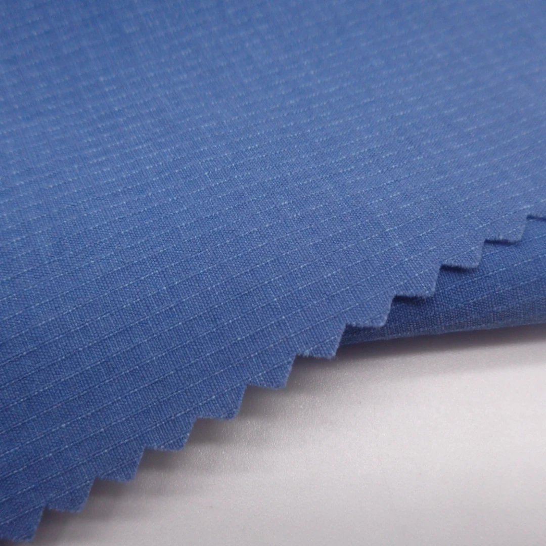 Breathable Uv-proof Ripstop 4 Way Stretch 60% Nylon 30% Polyester 10% Spandex Fabric for Shirt Sportswear Trousers Pants Garment