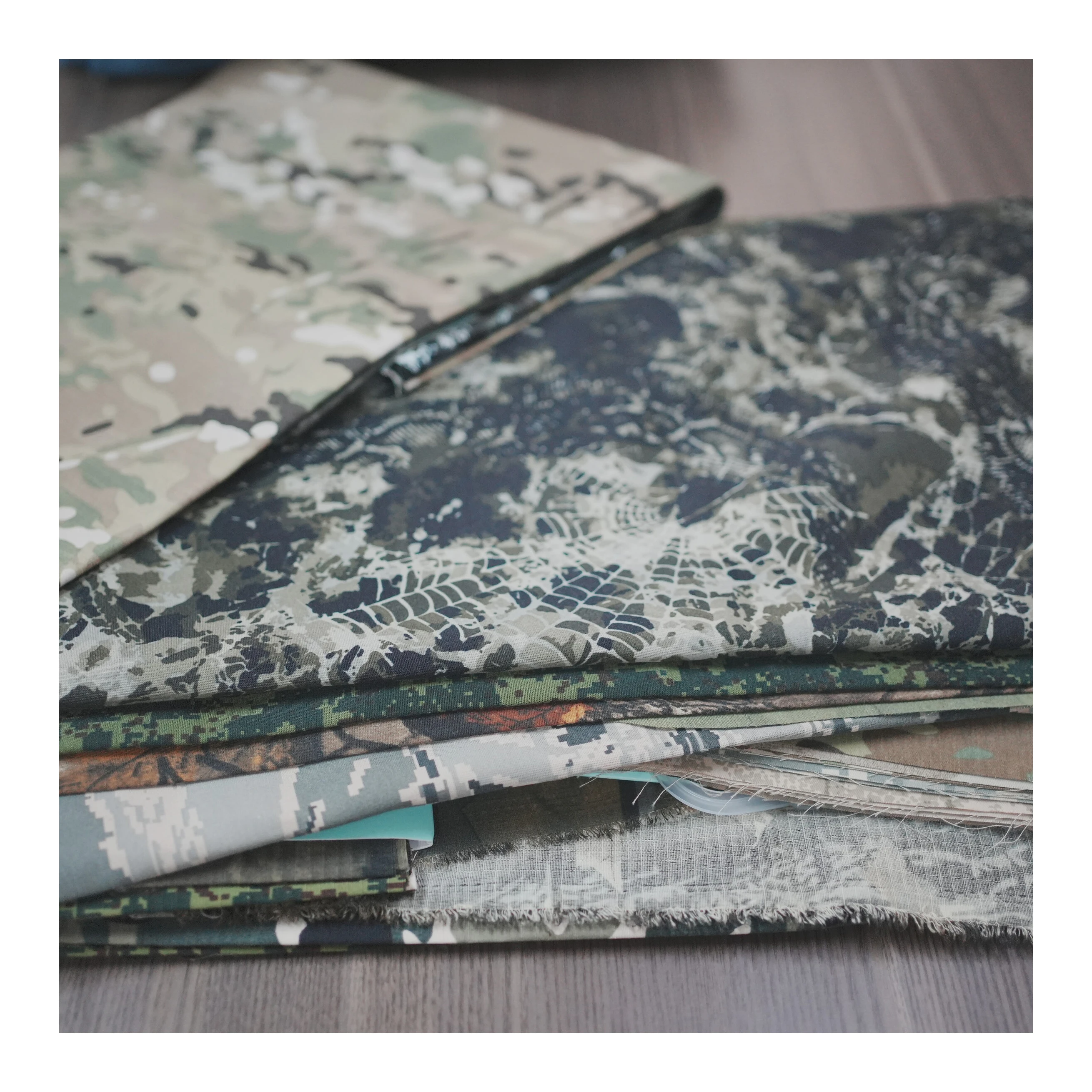 Wholesale Custom Waterproof Ripstop Camo Printed Tactical Polyester Cotton Camouflage Printed Fabric for uniform