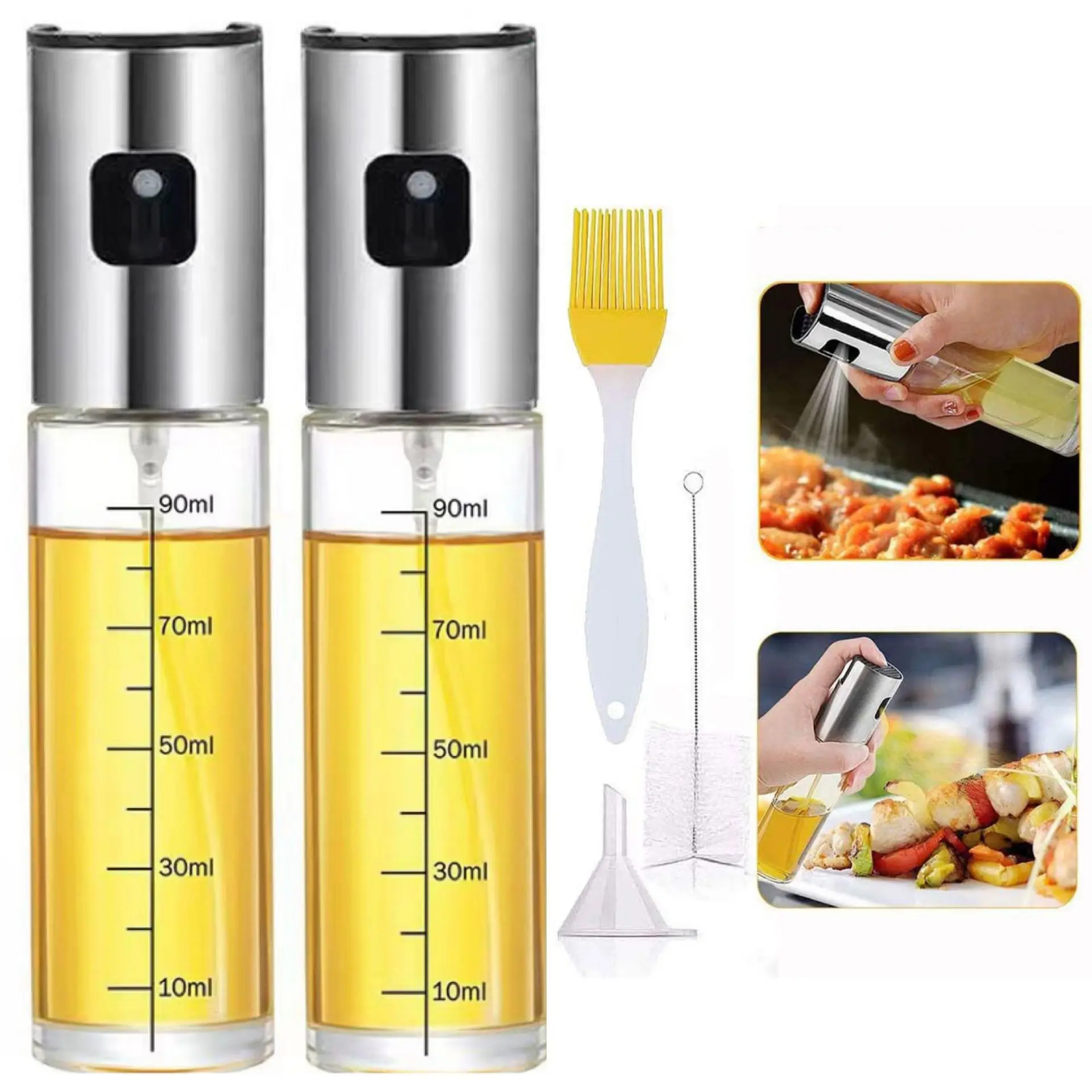 Amz top seller Kitchen home gadgets Barbecue Sprayer Grilling Oil Spray Bottle Olive Oil Dispenser Sprayer oil spray bottle