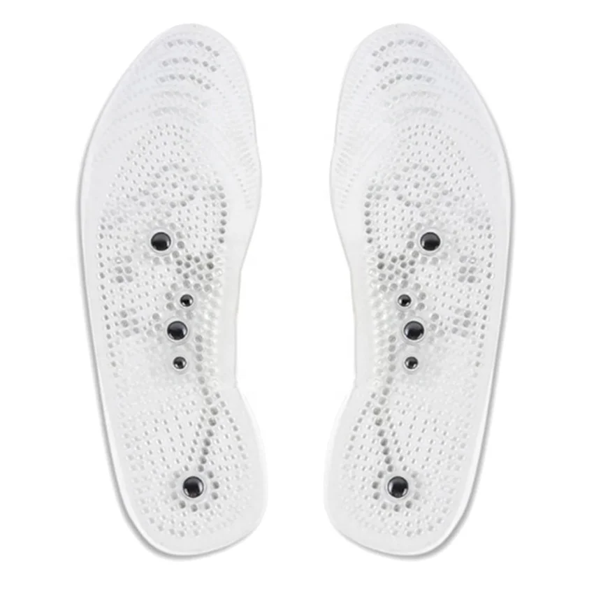 Acupuncture Insoles for Sliming Massaging Magnetic Insole Massage Foot Magnet Therapy Reflexology Pain Relief Shoe Insole