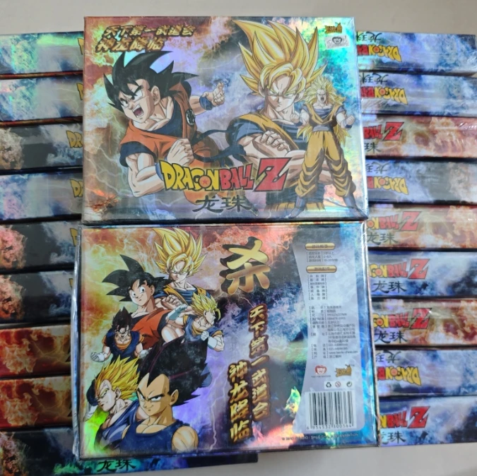 GL Wholesale Cartoon Game Toy Cards Thickened TR 3D Dragon Ball Anime Collection Cards for Children