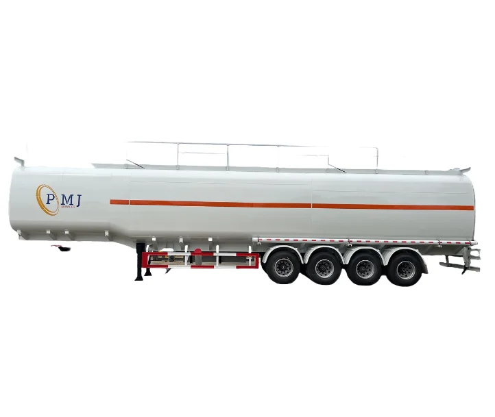 Factory Price Export 3 Axle Fuel Tanker Trailer 80000L Crude Petrol Diesel Oil Transport Tanker Semi Trailer