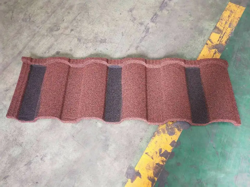 Factory supply/custom modern design heat resistant color stone coated metal roofing tiles roof sheet