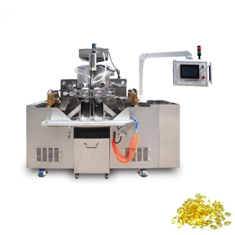 Pharmaceutical Filling Packing Machine Vegetable soft gelatin capsule Paintball Making machine fish oil softgel machine