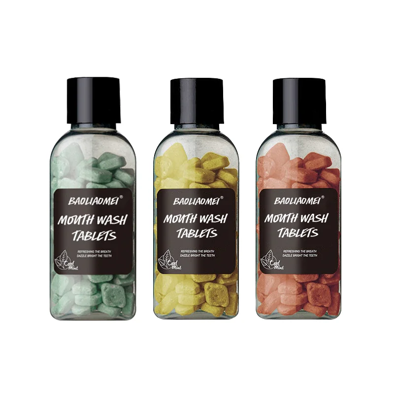 private label different flavors toothpaste pills mouth wash eco toothpaste tablets with fluoride