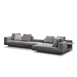 Modular Modern Corner Beds Sectional L shape Sofa Set Furniture Couch  Living Room Sofas