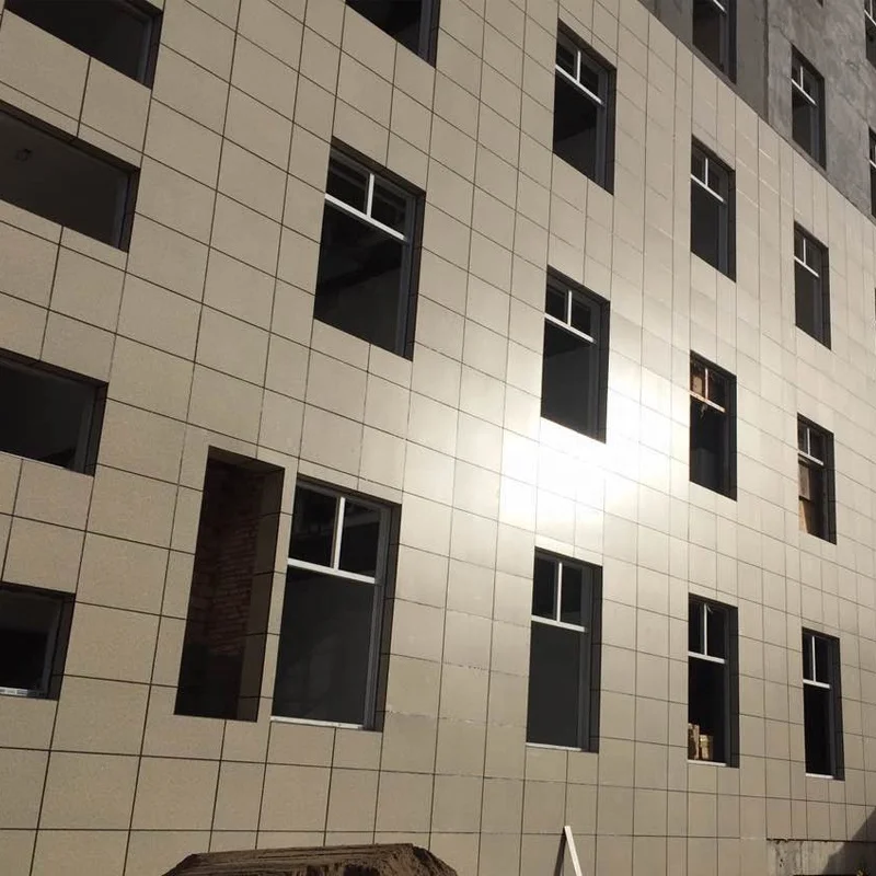 High Density External Wall  Cladding 8mm  fibre cement facade material 12mm 100%  Non asbestos