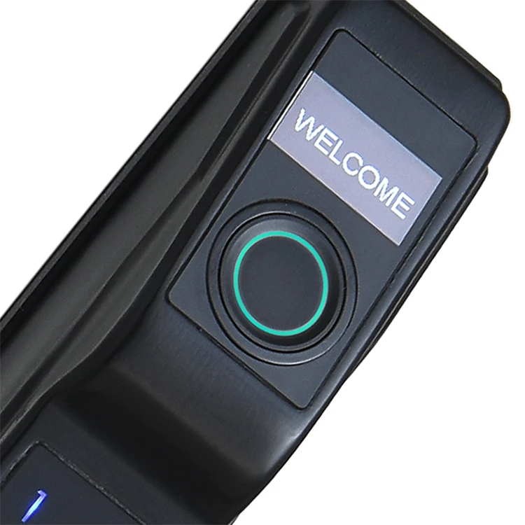 
Smart lock broken bridge aluminum waterproof wifi app smart door lock 