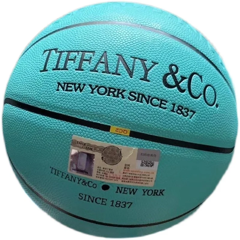 official Size 7 Custom Pattern Fashion Mint Green Basketball Street Ball