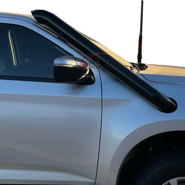 Pick up 4x4 внедорожных автомобилей Авто аксессуары из нержавеющей стали черный насадка всасывающего патрубка для Toyota LC200 2018 +