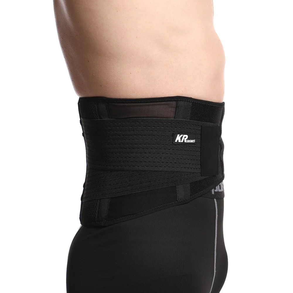 Wholesale Waist Wrap Band Gym Men Waist Trainer Adjustable Sports Back Brace Lumbar Support Elastic Waist Belt