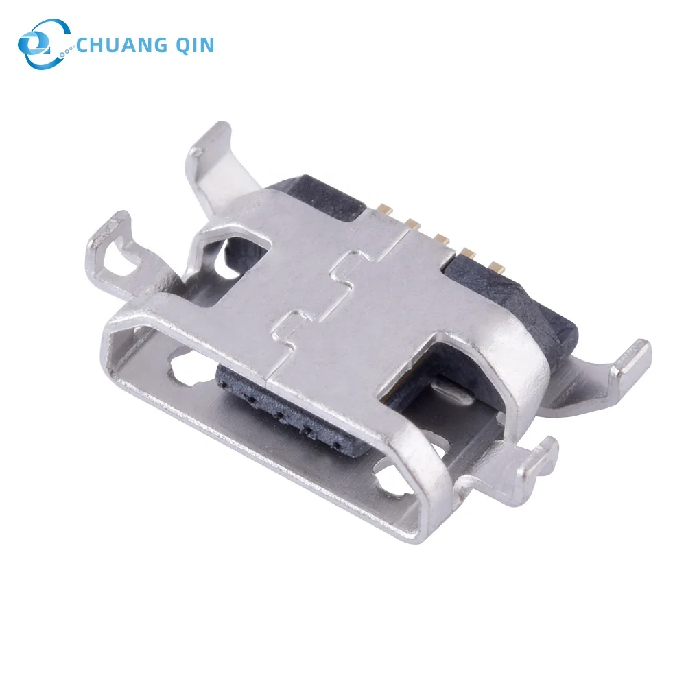 Micro USB 5pin B Type Female Connector Sink 1.3mm Micro USB Jack Connector 5 pin Charging Socket