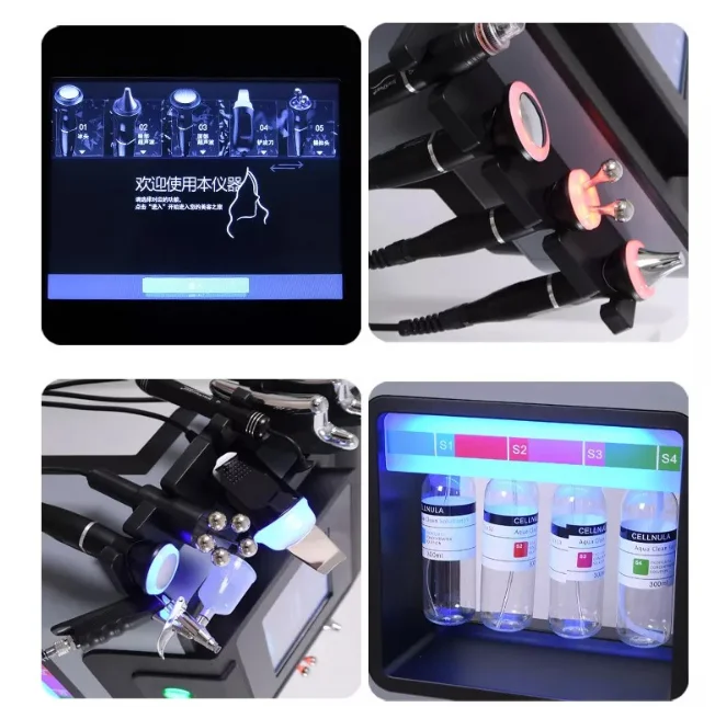 2024 water hydra beauty facial skin rejuvenation microdermabrasion machine professional hydrofacials 10 in 1
