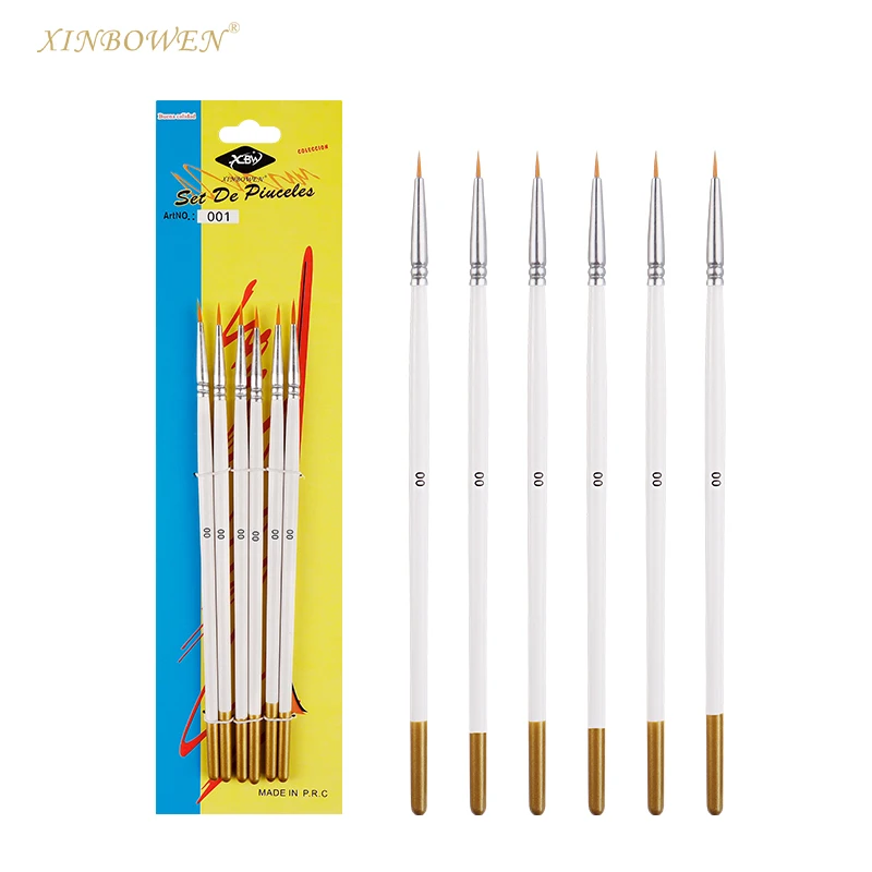 Xinbowen art supplies No. 0/00/000 paintbrush hook line pen pincel arte suitable for artists