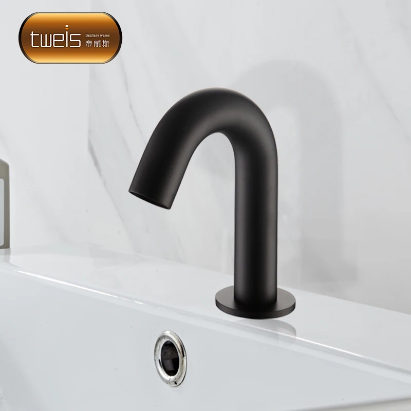 Matte Black China factory kitchen health sink brass temperature filter faucet for child
