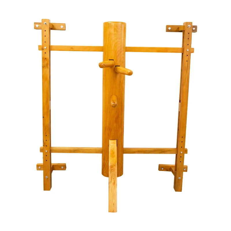 Professioanl Manufacturer Good Price Solid Wall Mounted Wing Chun Wooden Dummy For Sale