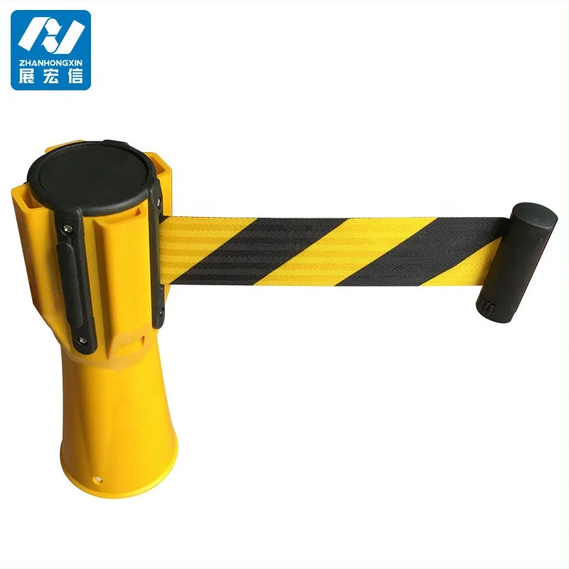 2024 High Quality Road Safety  Retractable Traffic Cone Belt