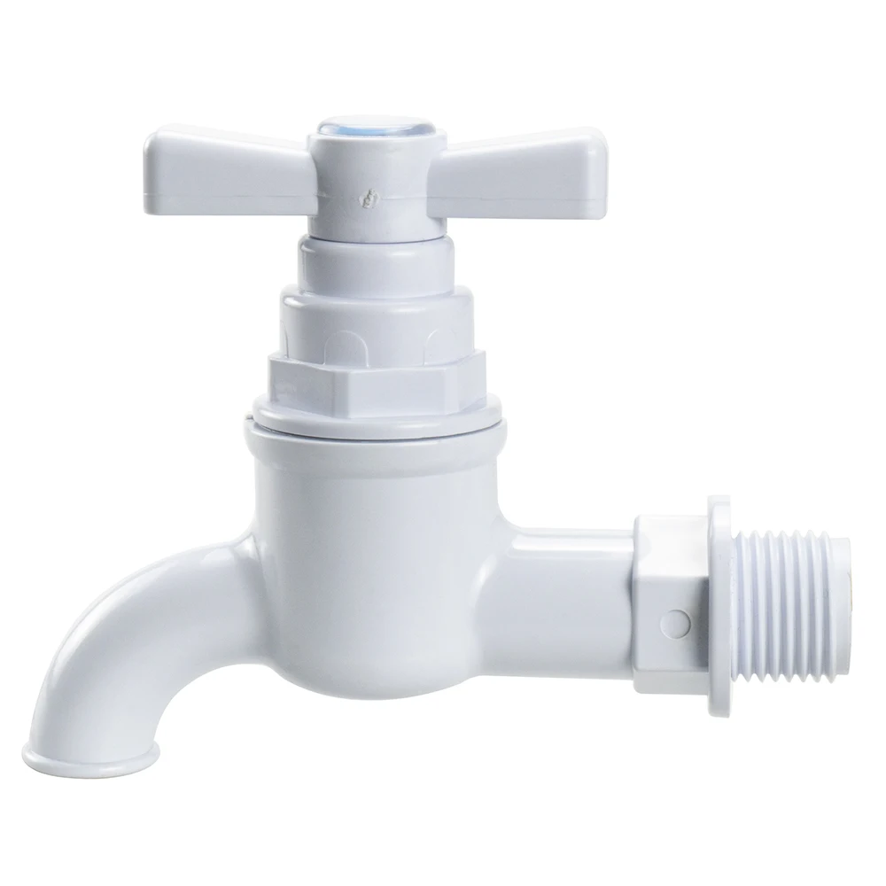 PNTEK Quick Open Plastic Garden Water Taps Abs PVC PP Bath Shower Basin Faucet for Laundry (1600650078723)