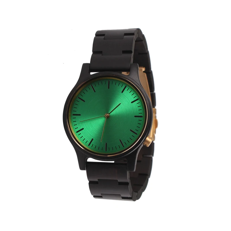 High quality luxury fashion wristwatch men branded your logo oem wood watches