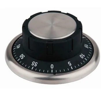 mechanical egg timer, cooking timer,chrome