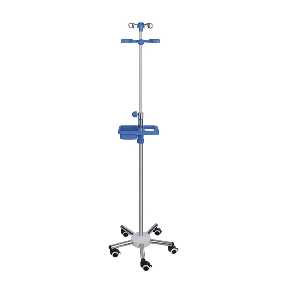 Medical IV pole stand adjustable drip Infusion stand